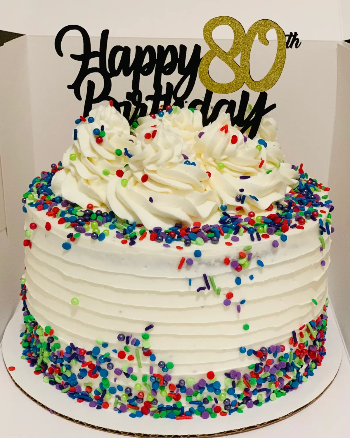 Confetti Birthday Cake