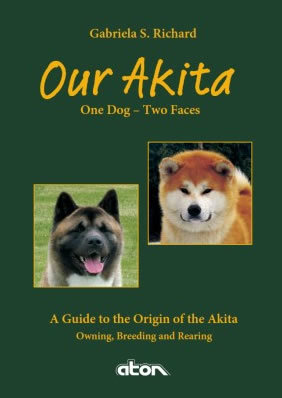 Our Akita-One Dog-Two Faces