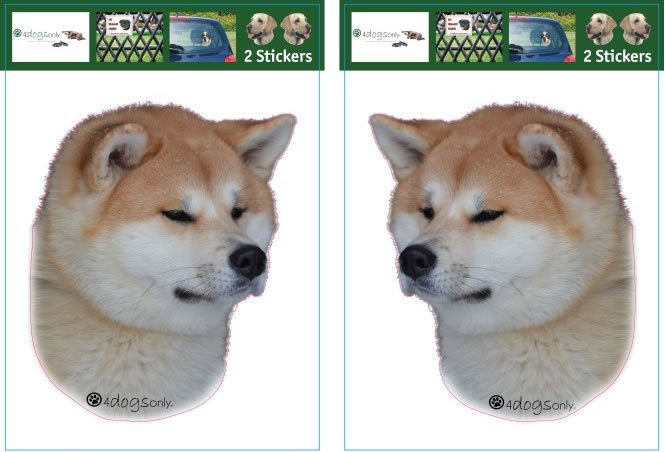 Stickers Akita