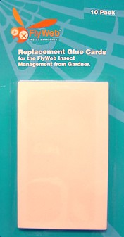 FlyWeb Replacement Glue Cards - 10 Pack Black