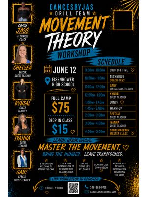 DRILL TEAM WORKSHOP DROP IN CLASSES KYNDAL