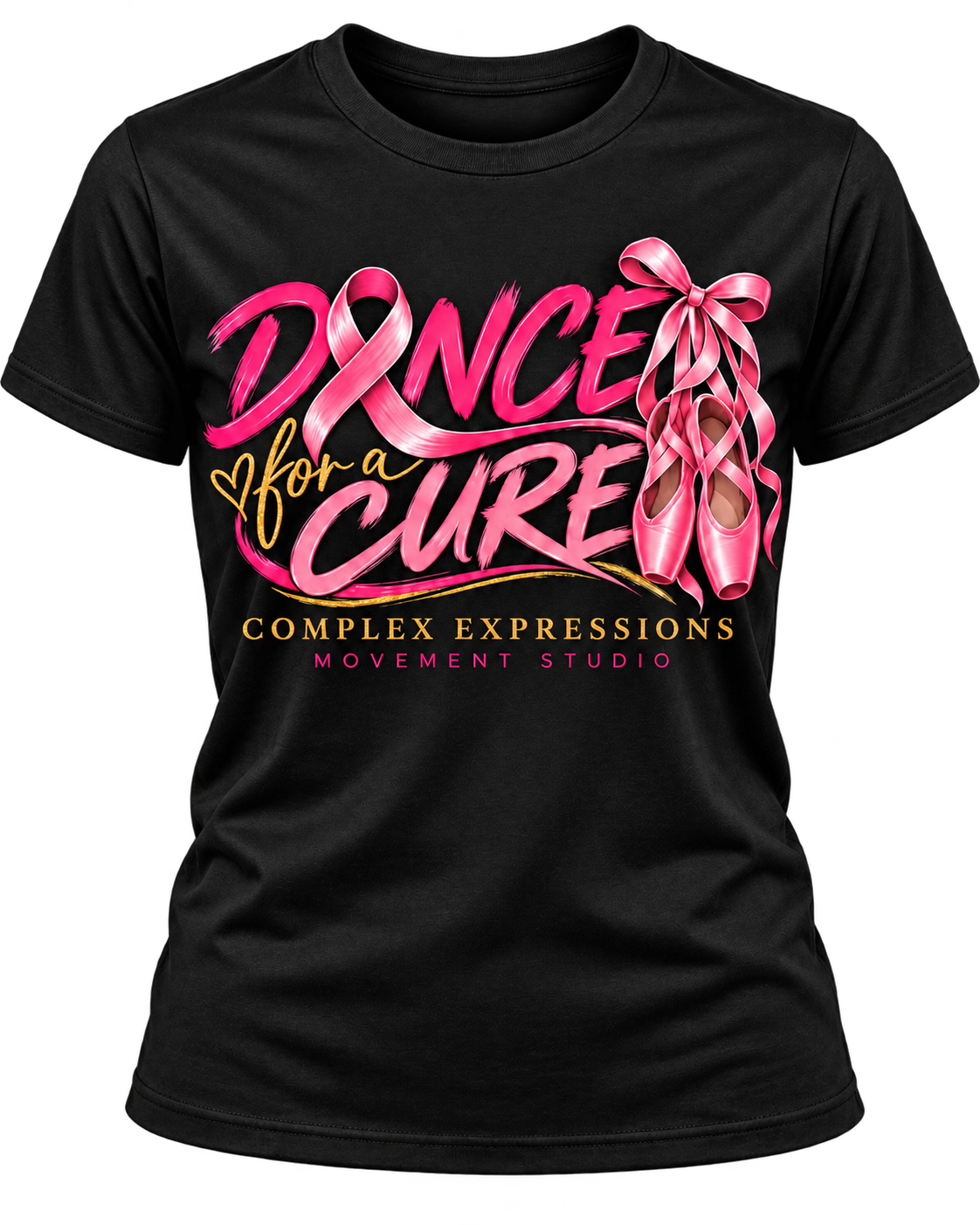 DANCE FOR A CURE SHIRT ADULT 2 XL LARGE