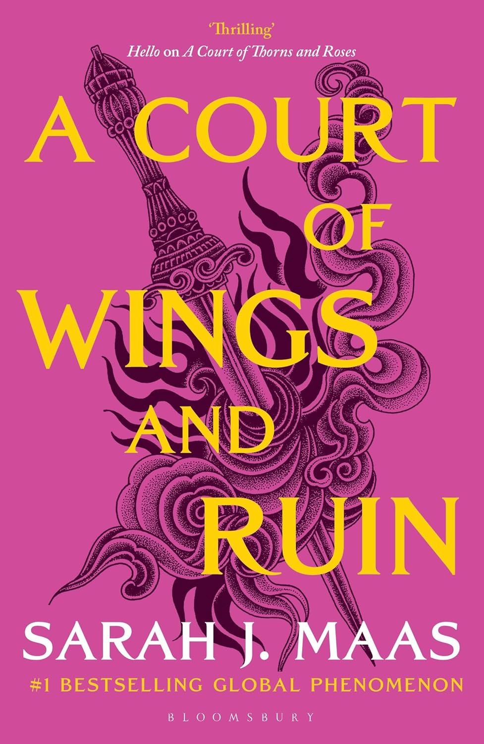 A COURT OF WINGS AND RUIN, SARAH J MASS: ORIGINAL