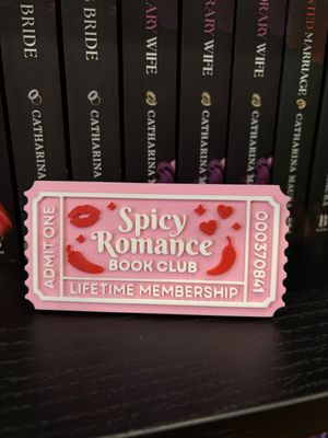 SPICY ROMANCE BOOK CLUB TICKET