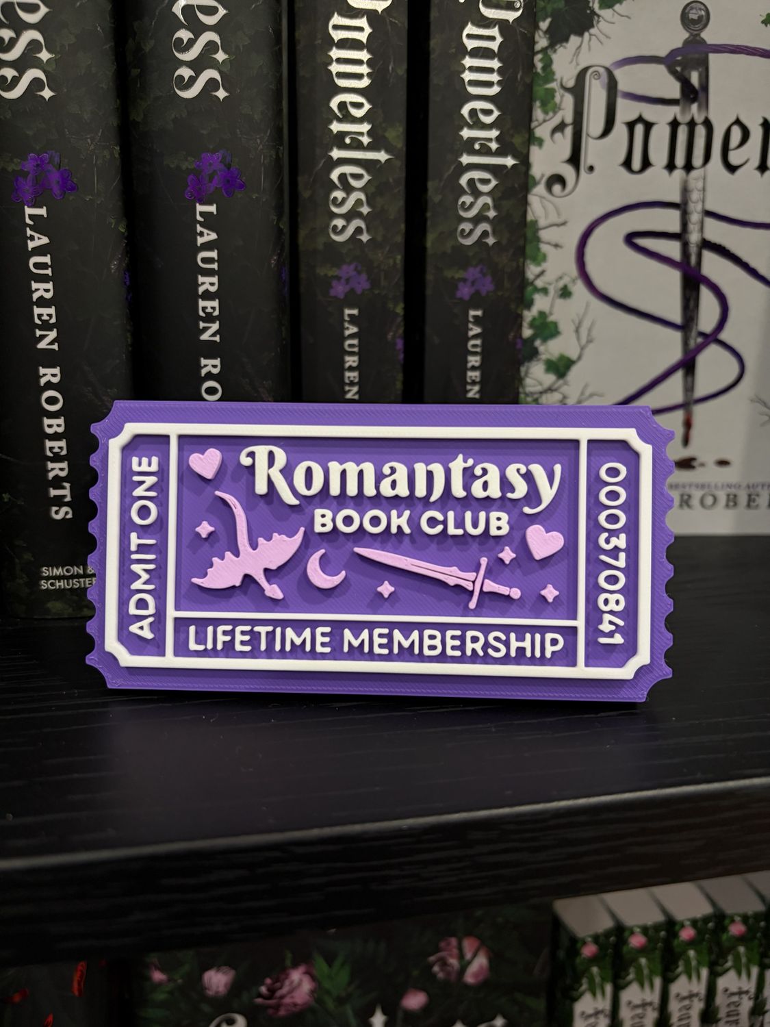 ROMANTASY BOOK CLUB TICKET