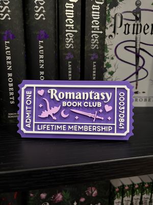 ROMANTASY BOOK CLUB TICKET