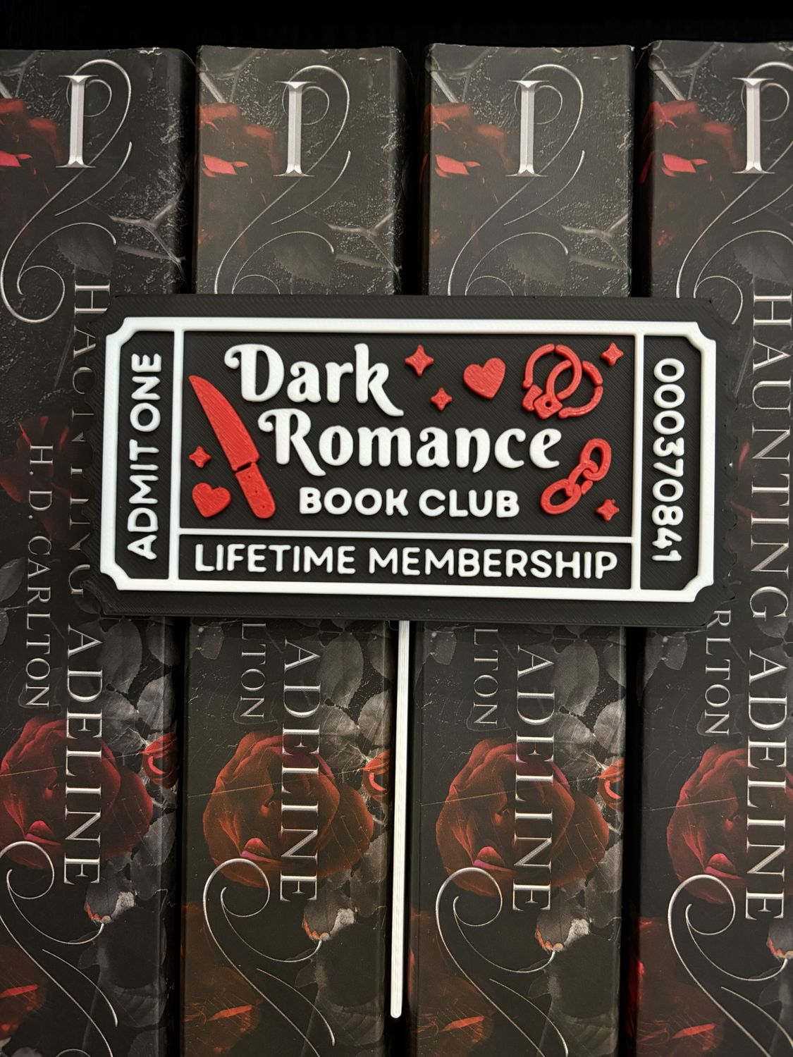 DARK ROMANCE BOOK CLUB TICKET