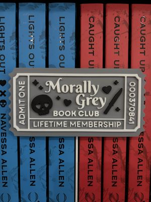 MORALLY GREY BOOK CLUB TICKET