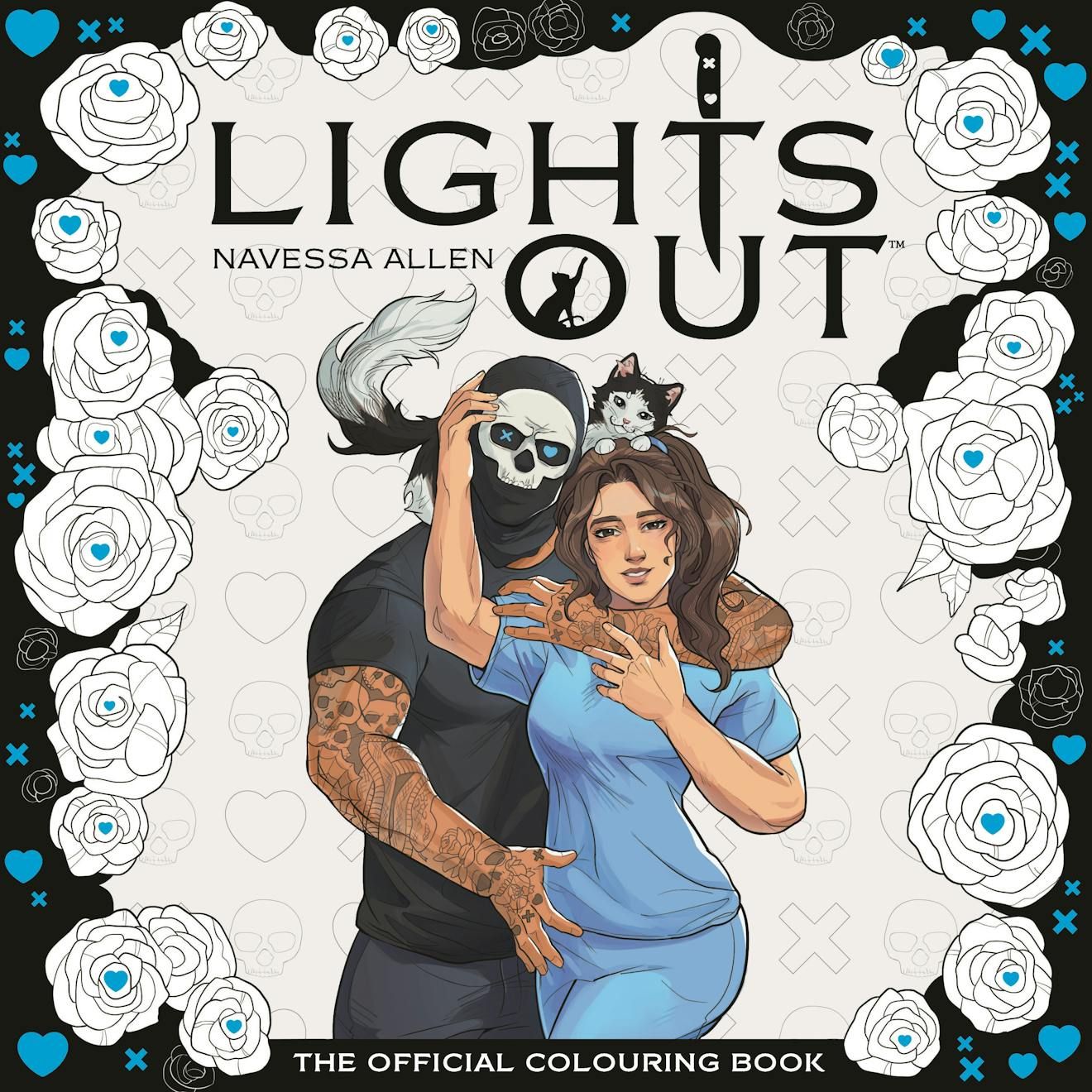 LIGHTS OUT: THE OFFICIAL COLOURING BOOK
