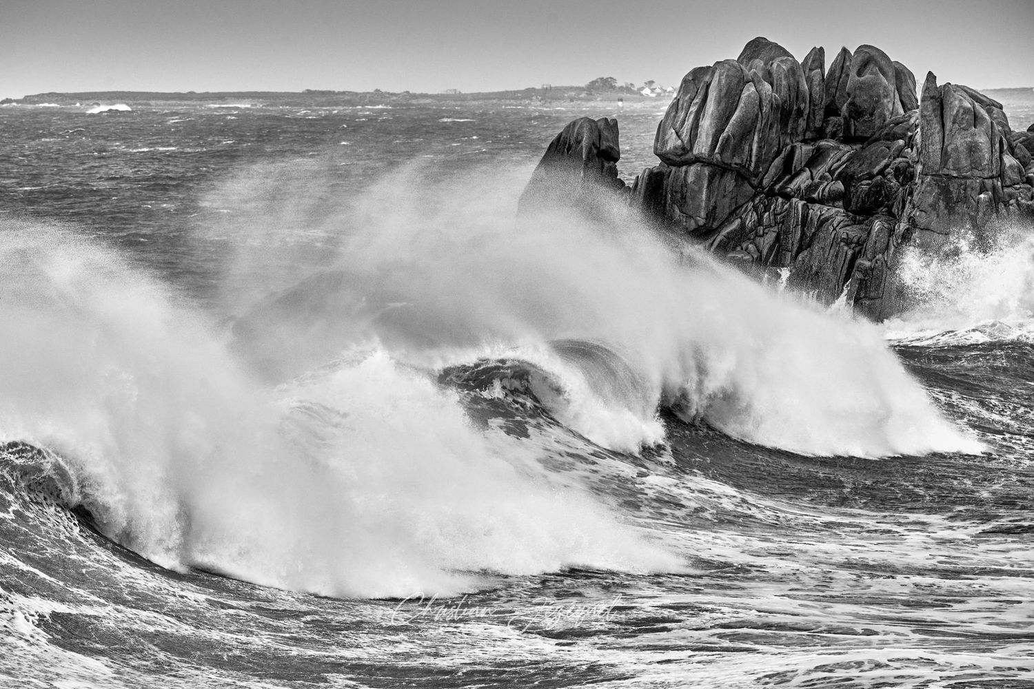 Déferlantes sur Groac'h Zu