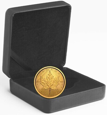 Canada. Elizabeth II. 2021. 50 Dollars. Golden Maple Leaf. Secret sign 