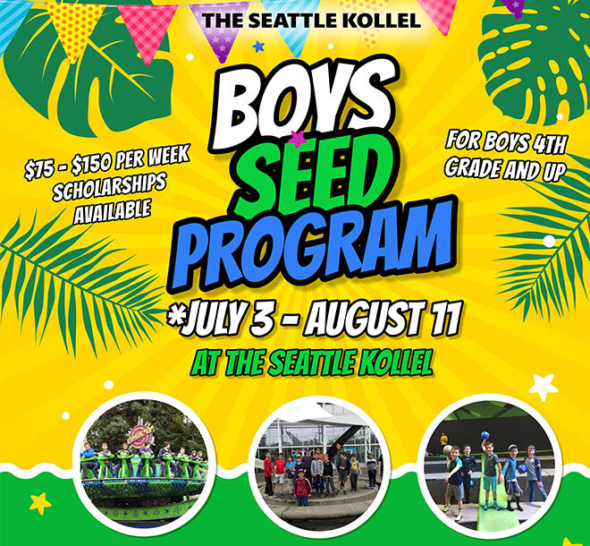 Boys SEED Camp Program Week 2  July 10th – July 14th