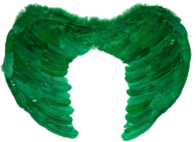 Green Feather Wings