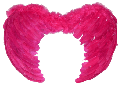 Magenta Feather Wings
