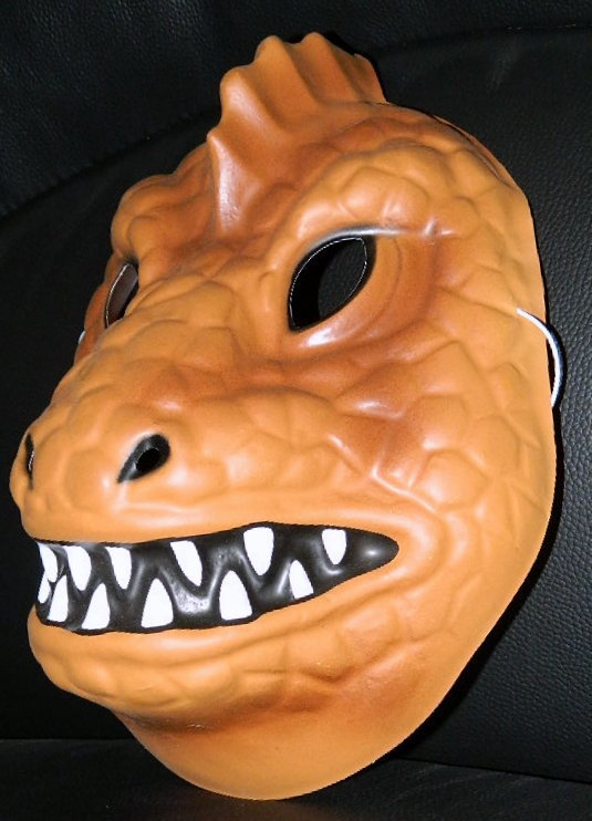 Dinosaur Mask - Brown