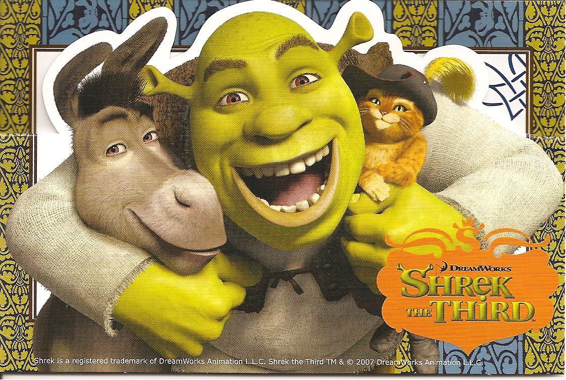 Shrek Party Invitation Cards