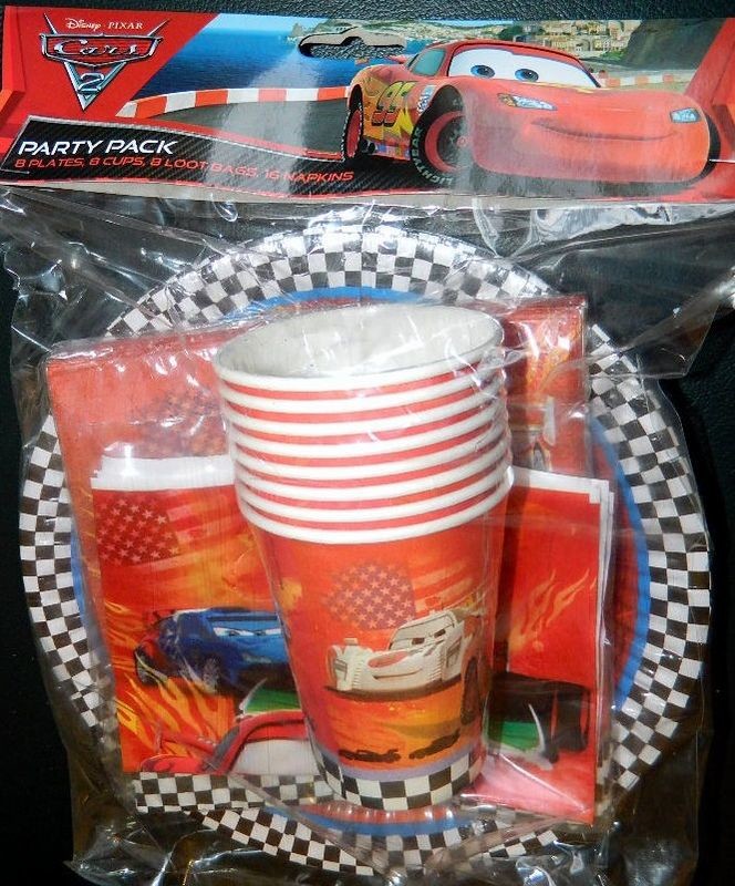 Disney Cars 40 Piece Party Pack