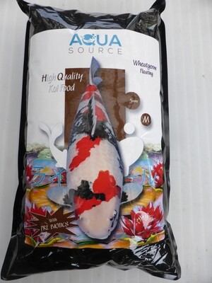 Aqua Source 3 Kg Wheatgerm . 4 - 5mm Pellet.