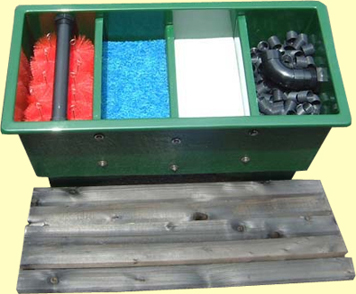 KF 4000 Fibreglass Pump Fed Filter (no media ). Lid £110