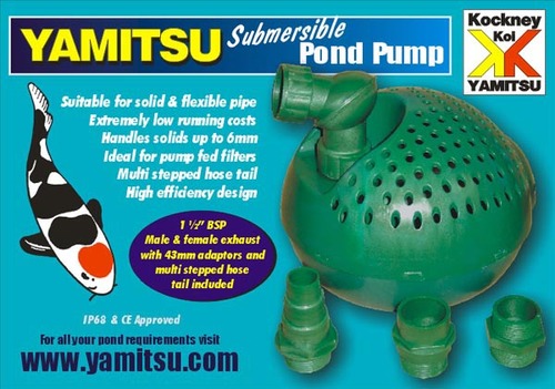 Solids Handling Pond Pump 9000 LTR (87 Watts)