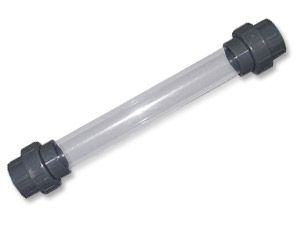 1 1/2" Sight Glass with 2x Sockets