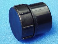110mm Black End Cap Threaded