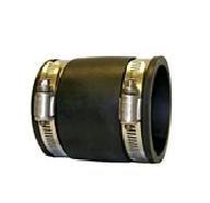 3/4" Straight Rubber Connector (28 mm -21 mm)