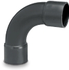 4" PVC 90 Degree Swept Bend