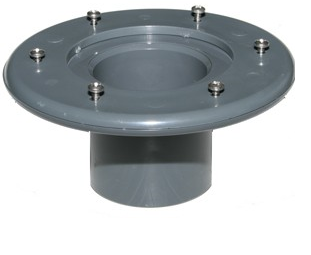 4" PVC Tank Connector Flanged