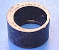 50mm x 1.5&quot;.  Black Reducer