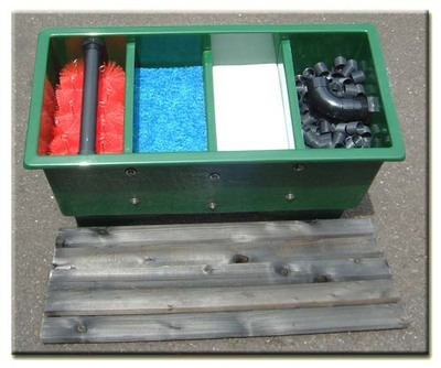 FG 4000 Fibreglass Pump Fed Filter. Fibre Glass Lid Extra At £110