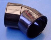 50mm 45 Degree Black Elbow