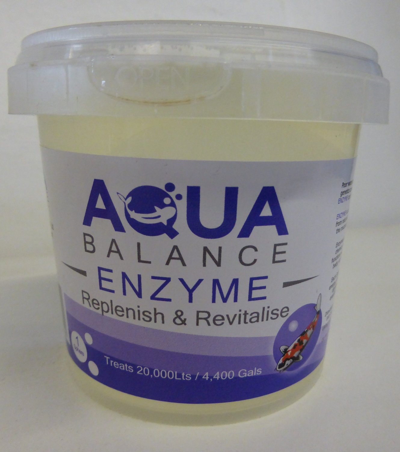 AQUA SOURCE AQUA BALANCE ENZYME BALL POOR WATER QUALITY STRESS INFECTION POND