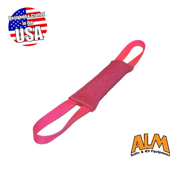 8&quot; x 2.5&quot; Pink Tug with 2 Pink Handles