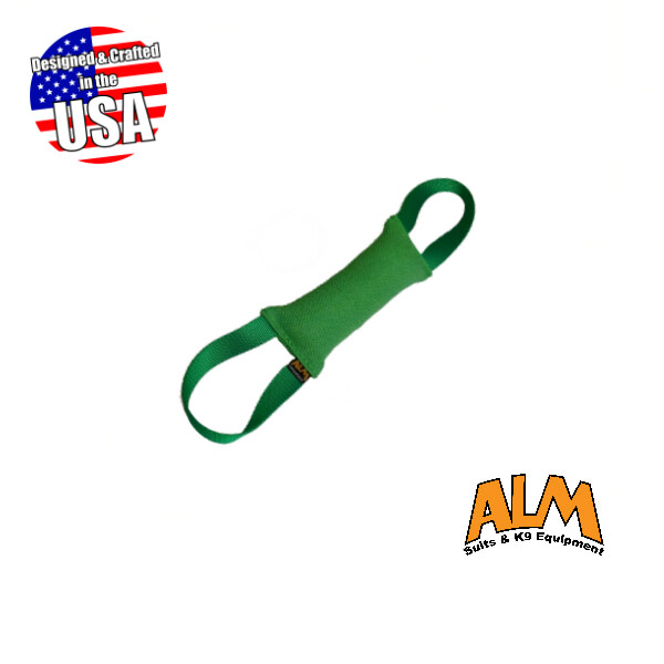 8&quot; x 2.5&quot; Neon Green tug with 2 Neon Green Handles