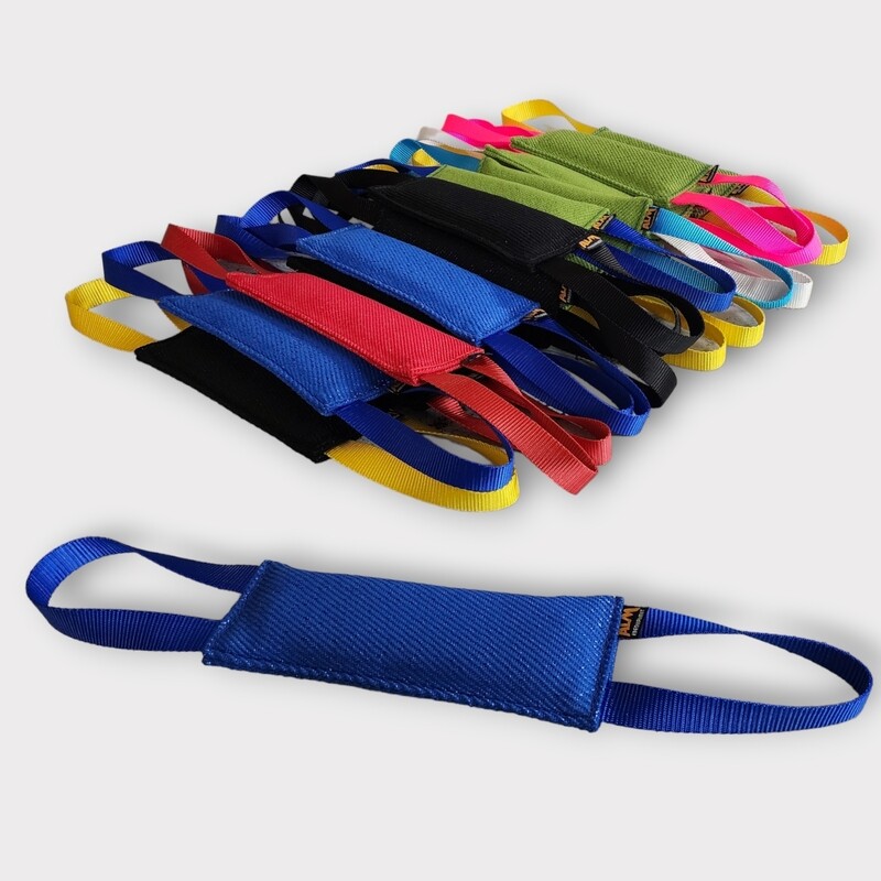 10&quot; x 3&quot; Flat Tug with 2 Handles. Random colors
