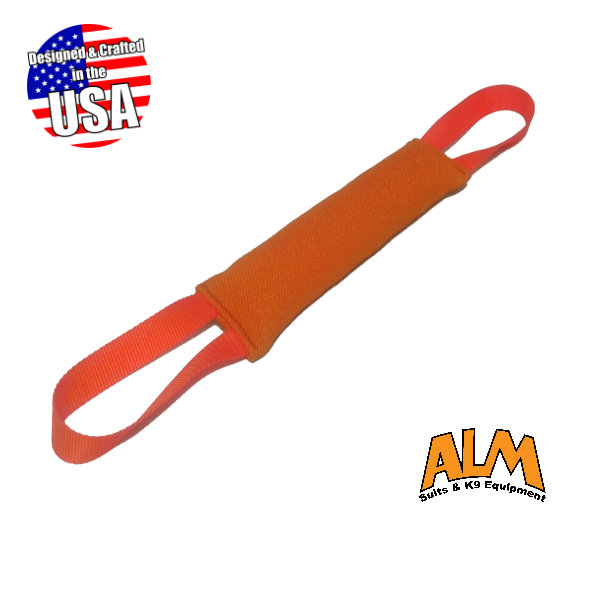12&quot; x 2.5&quot; Orange Tug with 2 Orange Handles