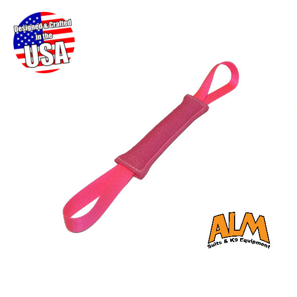 10&quot; x 1.5&quot; Pink Tug with 2 Pink Handles