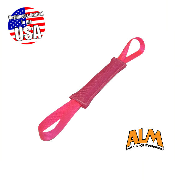 12" x 1.5" Pink Tug with 2 Pink Handles