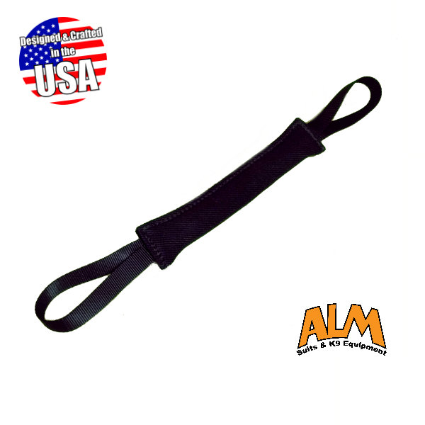 12&quot; x 1.5&quot; Black Tug with 2 Black Handles