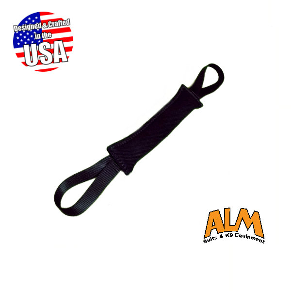 8&quot; x 1.5&quot; Black Tug with 2 Black Handles