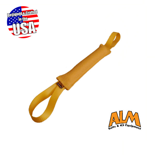 10&quot; x 1.5&quot; Yellow Tug with 2 Yellow Handles