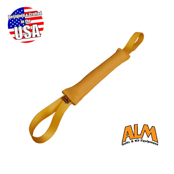 12&quot; x 1.5&quot; Yellow Tug with 2 Yellow Handles