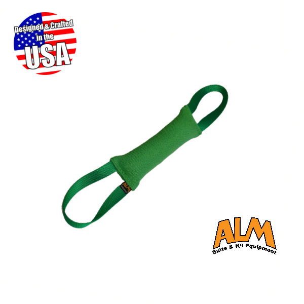 10&quot; x 2.5&quot; Neon Green Tug with 2 Neon Green Handles