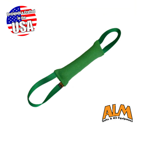 12&quot; x 2.5&quot; Neon Green Tug with 2 Neon Green Handles