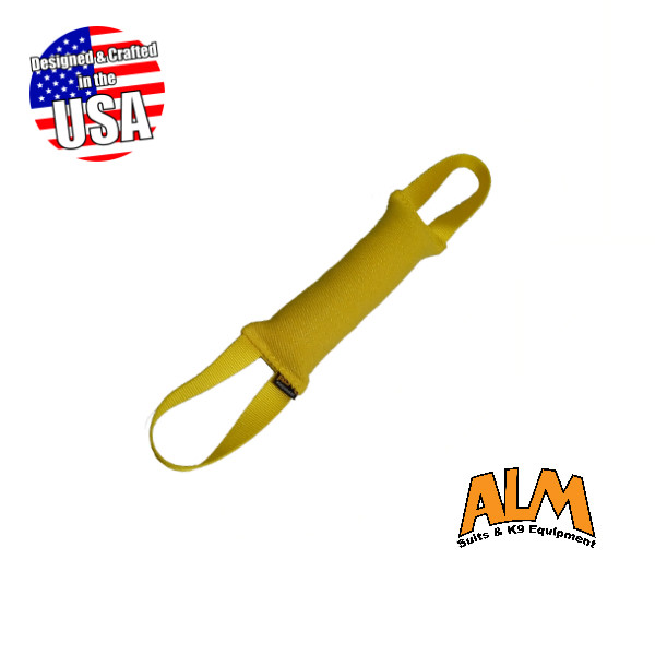 10&quot; x 2.5&quot; Yellow Tug with 2 Yellow Handles