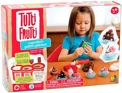 Tutti Frutti Modelling Dough Cupcakes Kit