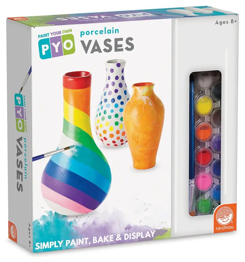 Mindware Craft Paint Your Own Vases