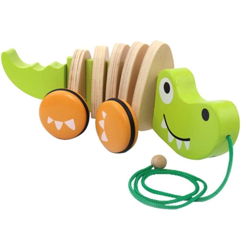Hape Baby Walk-Along Crocodile