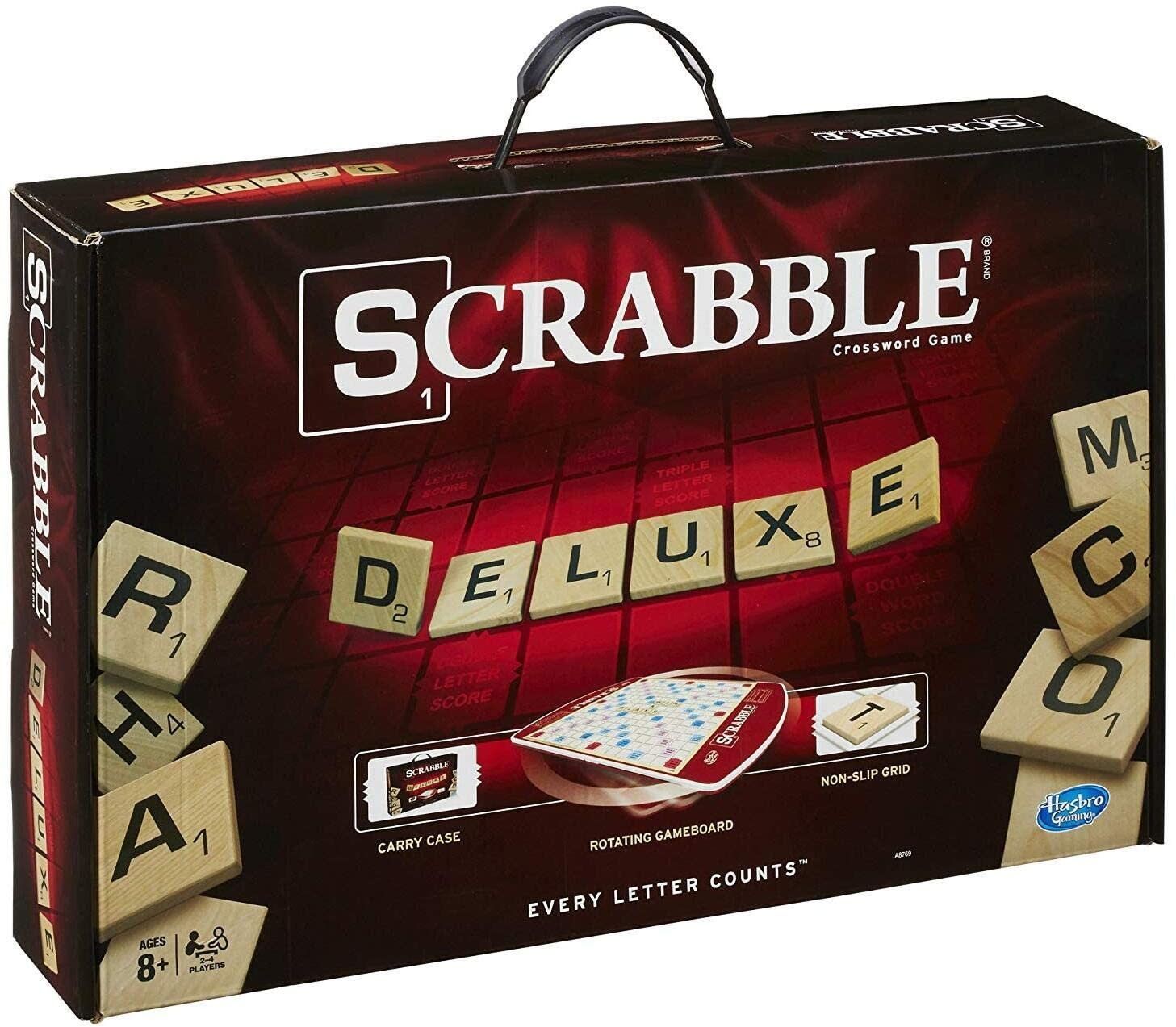 Hasbro Game Scrabble Deluxe